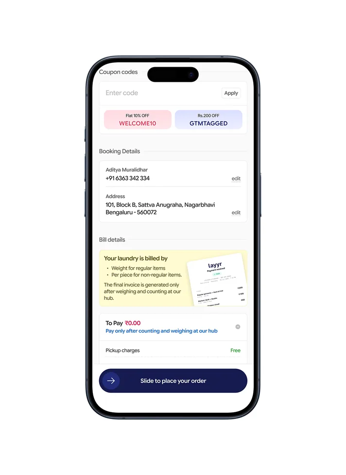 Pricing explained on homepage and pricing tab 1