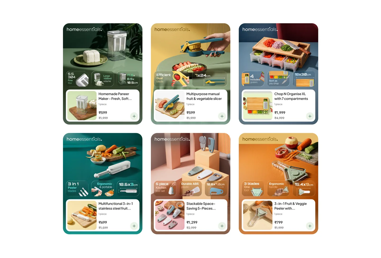 Product Highlight used for information-dense categories