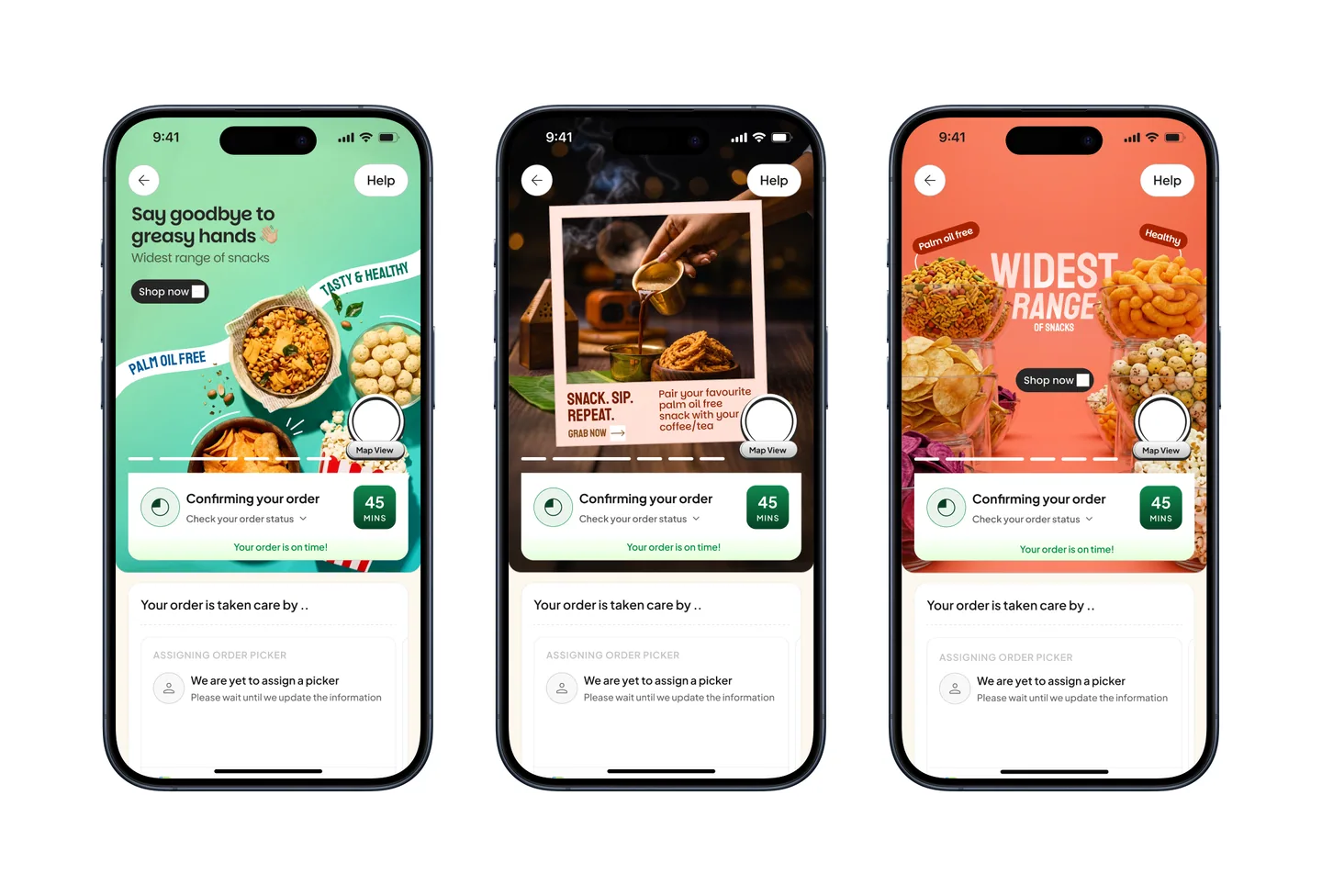 Order tracking communication