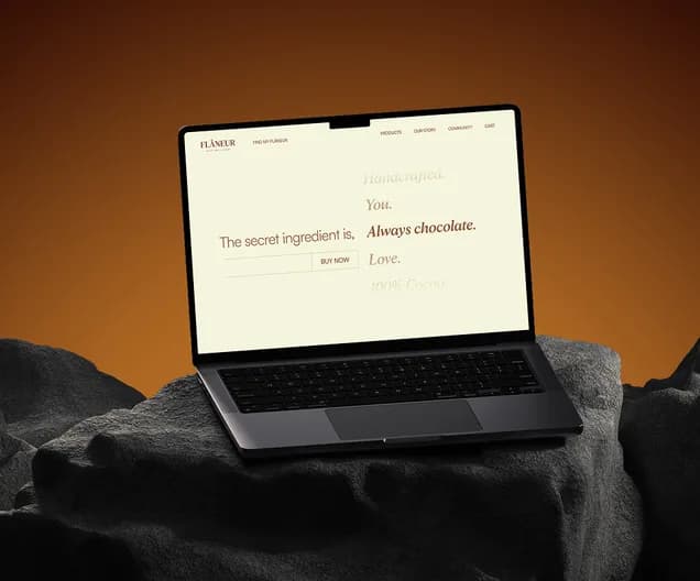 Flâneur website redesign